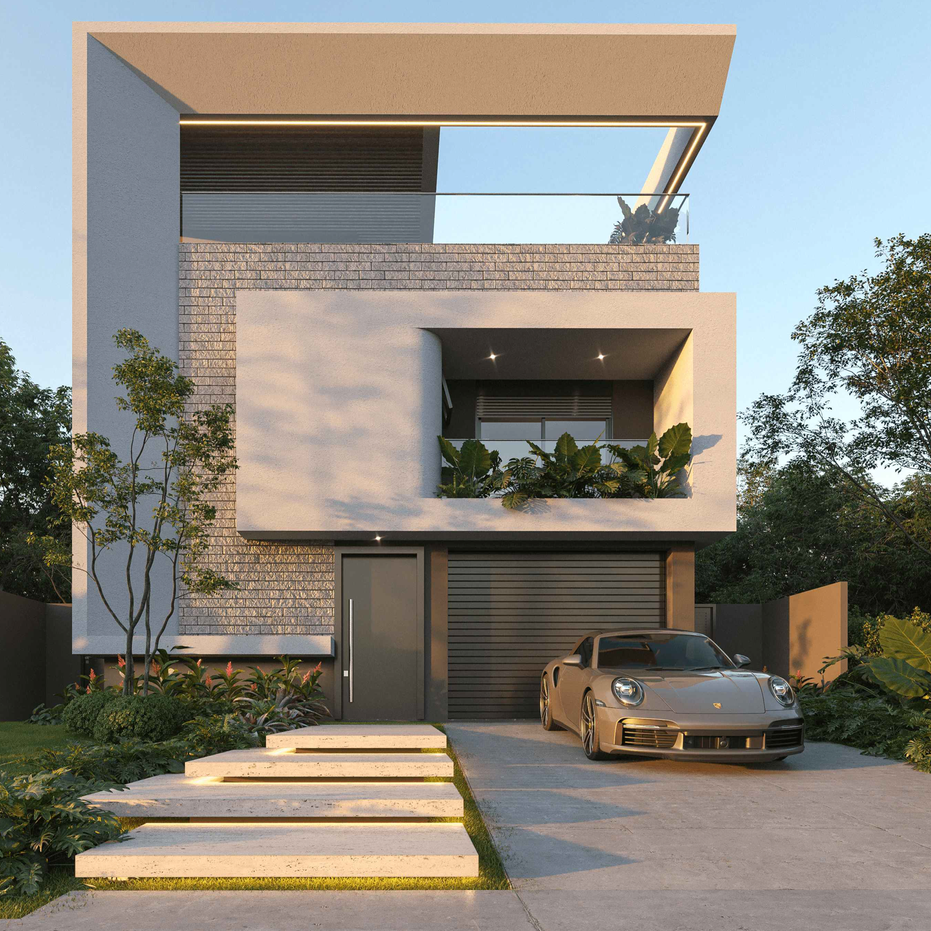 Projeto Residencial 349 Hollywood realizado para Darlan Alves em Hollywood, FL. 